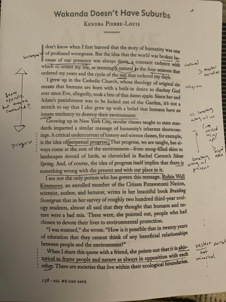 Responding Critically to Readings